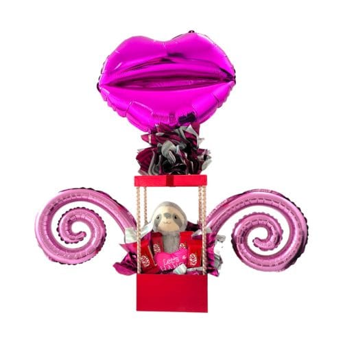 Arreglo de Globos Especial Beso