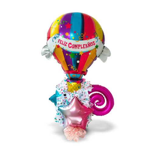 Arreglo de Globos "Estilo Aerostático"
