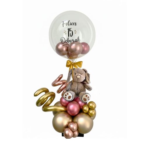 Arreglo de Globos "Rose Gold" Personalizado