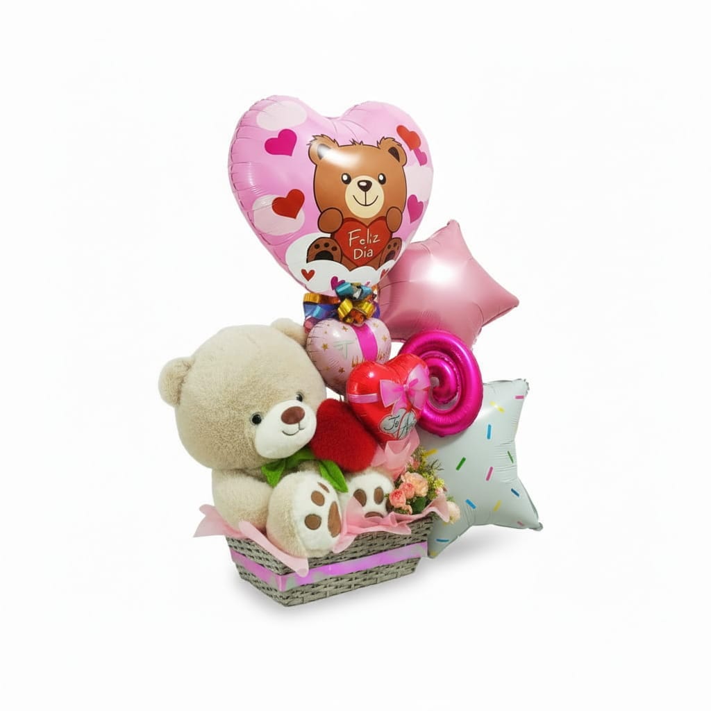 Arreglo de Globos Premium Especial Día del Amor - Imagen 2