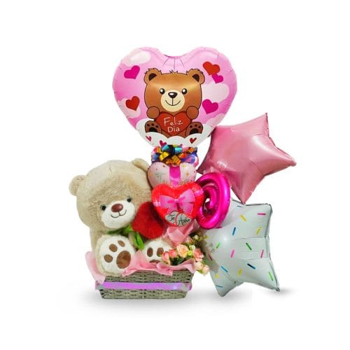 Arreglo de Globos Premium Especial Día del Amor