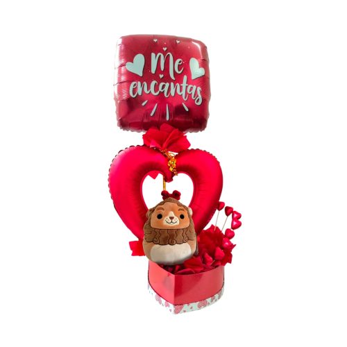 Arreglo de Globos Romántico "Me Encantas"