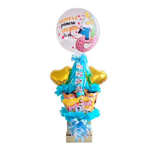 Arreglo de globos personalizado de Los Simpsons