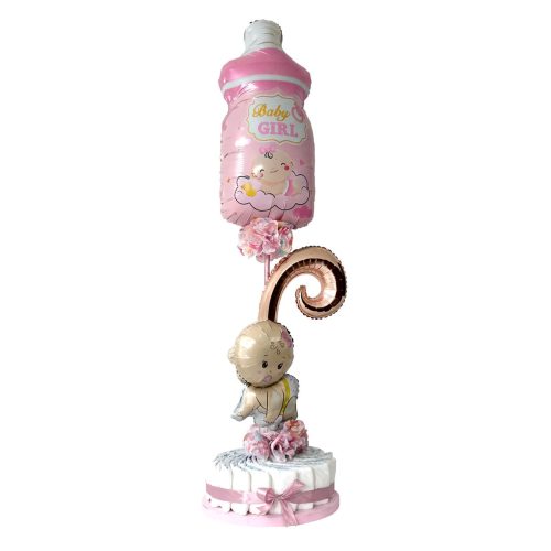 Arreglo de globos Baby Shower Girl para Regalar entrega en Ciudad de Guatemala