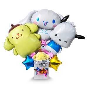 Arreglo Peluche de Pompompurrin y Amigos