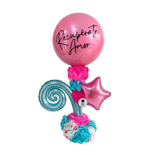 Arreglo de Globos Personalizado Recupérate Amor