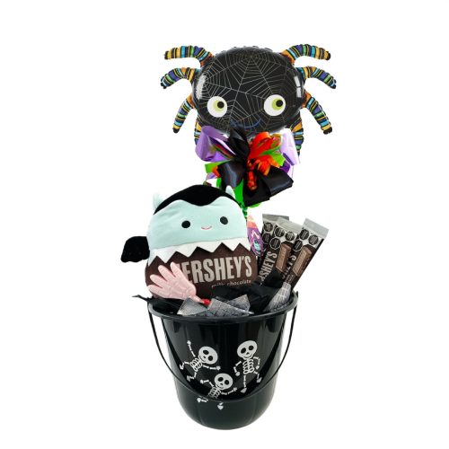 Arreglo edición especial de Halloween con peluche Dracula Squishmallows Hersheys