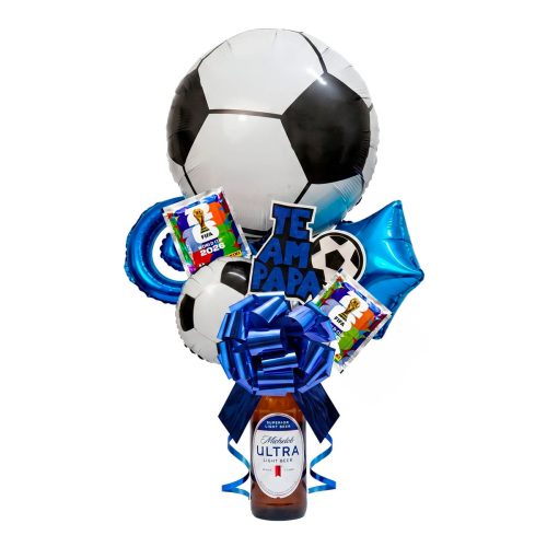 Arreglo de Globos de Fútbol "Mundialista" para Papá