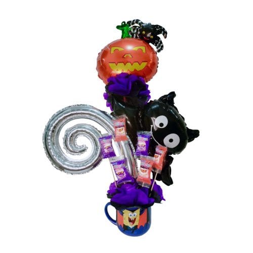 Arreglo de Globos Taza Bob Esponja