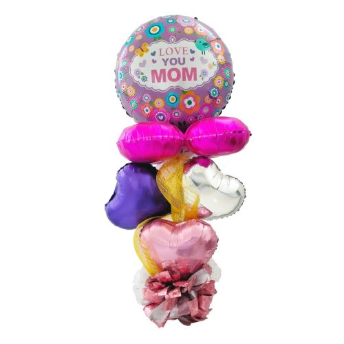 Bouquet de Globos Elegante para Mamá