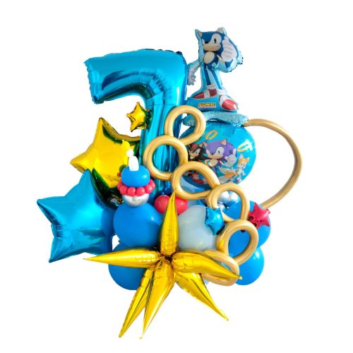 Arreglo de Globos estilo Bouquet de globos de Personaje Personalizado Tamaño Grande personalizado para Entrega en Ciudad de Guatemala