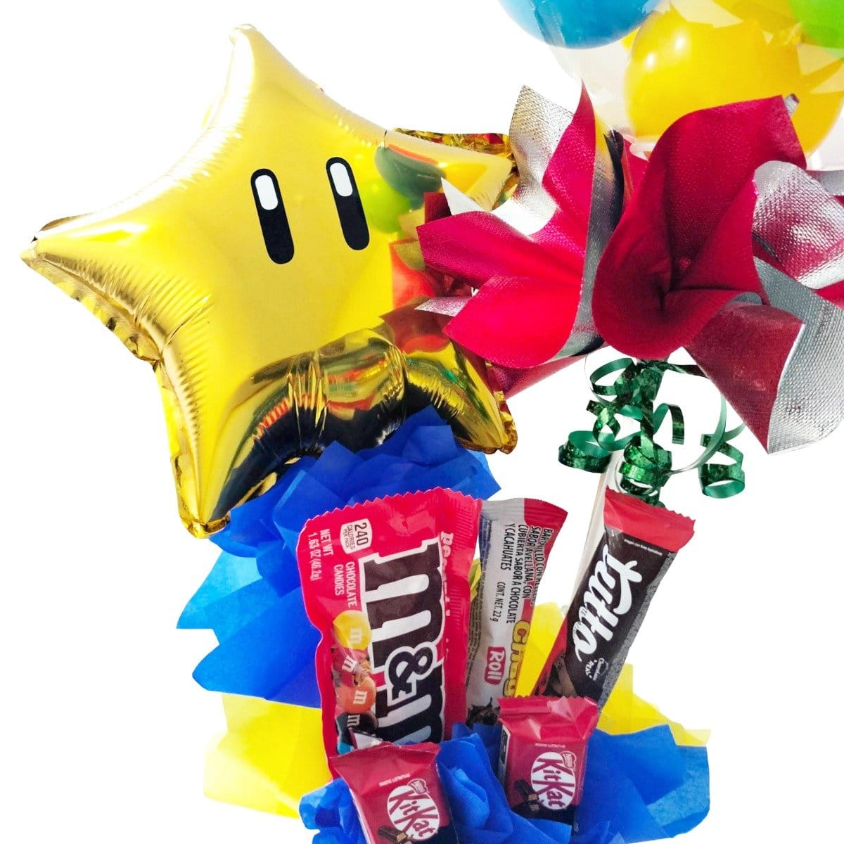 Arreglo con Globos de Super Mario Galaxy para Cumpleaños - Imagen 5