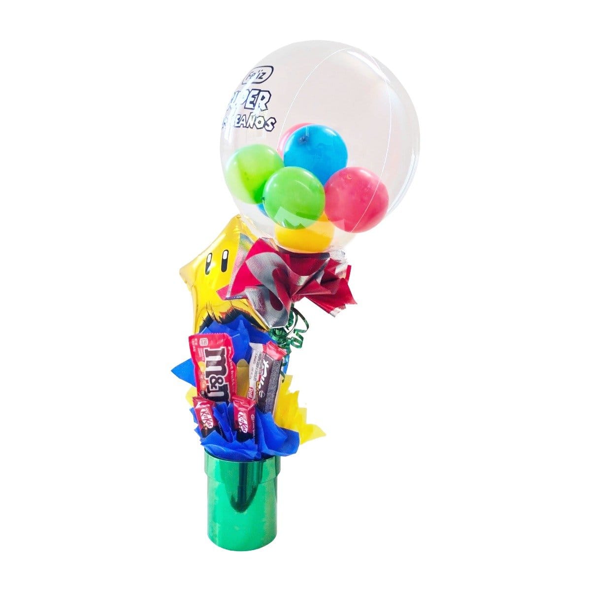 Arreglo con Globos de Super Mario Galaxy para Cumpleaños - Imagen 3