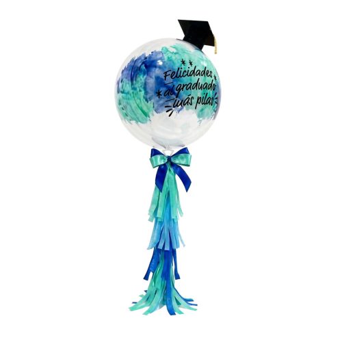 Globo Burbuja Personalizado para El Graduado más Pilas