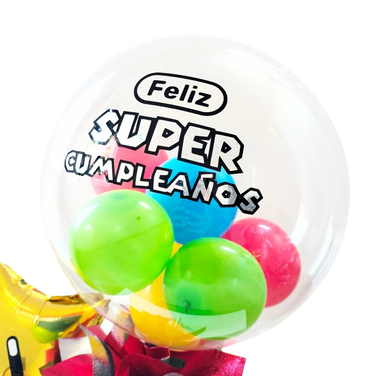 Arreglo con Globos de Super Mario Galaxy para Cumpleaños - Imagen 6