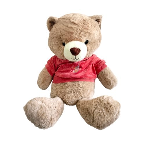 Oso Grande con Camiseta Roja 28"