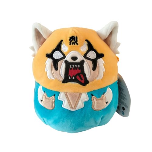 Peluche Aggretsuko marca Squishmallows con colaboración Sanrio Modo Rage