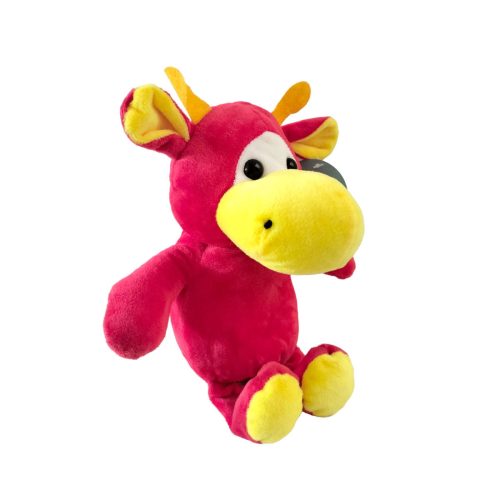 Peluche de Animalito de Fantasía en color Rojo Nuevo con Etiqueta para Regalar