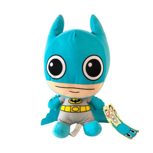 Peluche de Batman con traje azul clásico marca DC Comics original