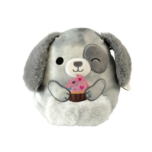 Peluche de perrito Gustavus con Cup Cake marca Squishmallows Entrega en Ciudad de Guatemala